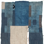 Boro &  Sashiko Multilayer Blanket | Japanese  Indigo Dyed Cotton