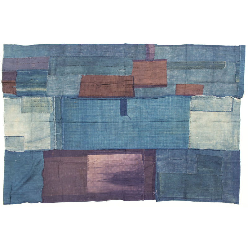 Indigo Boro Sheet | Japanese Patchwork Textile