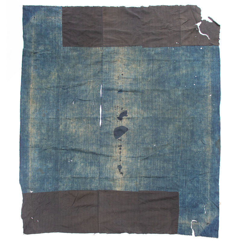 Indigo Boro Sheet | Japanese Patchwork Textile