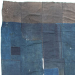 Indigo Boro Sheet | Japanese Patchwork Textile