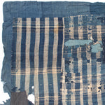 Shima Boro Multilayer Blanket  |  Japanese Indigo