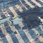 Shima Boro Multilayer Blanket  |  Japanese Indigo