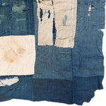 Shima Boro Multilayer Blanket  |  Japanese Indigo