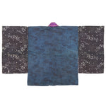 Yosegire Hanjuban with Black on Blue Katazome