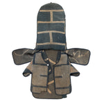 Sashiko Fireman's Patchwork Hat