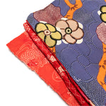 Yosegire Hanjuban with Katazome Silk