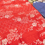 Yosegire Hanjuban with Katazome Silk