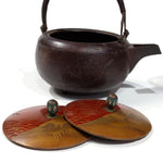 Chōshi | Sake Ewer Pair With Maki-e Lids