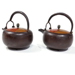 Chōshi | Sake Ewer Pair With Maki-e Lids