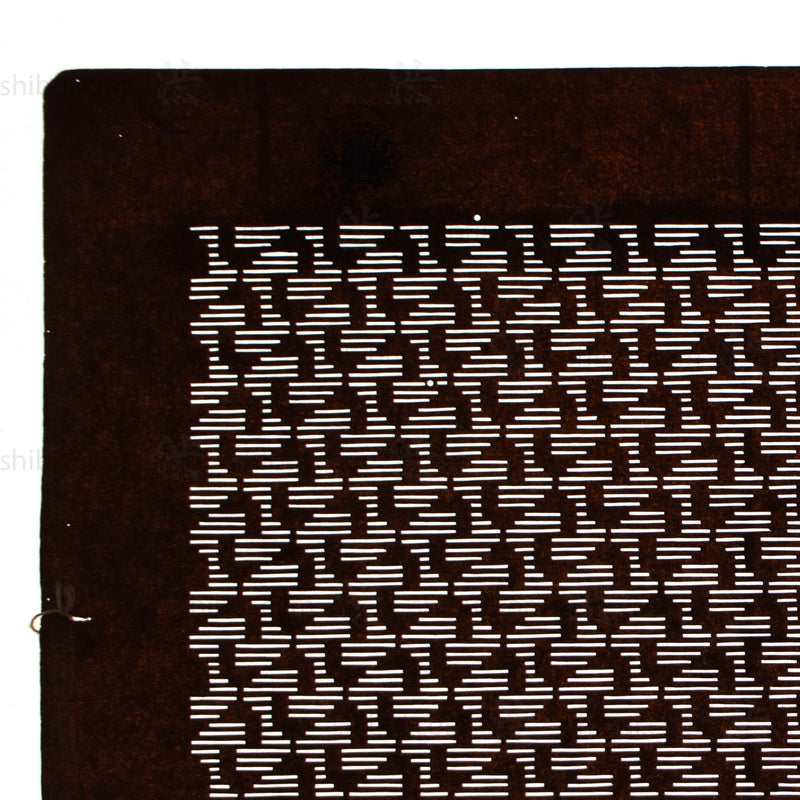 Hand Cut Katagami | Japanese Lacquered Paper Stencil