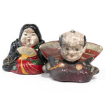 Fukusuke and Otafuku | Japanese Good Luck Figures