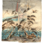 Meiji Era Girl's Summer Kimono