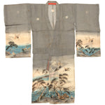 Meiji Era Girl's Summer Kimono