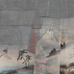 Meiji Era Girl's Summer Kimono
