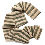 Sakiori Obi | Recycled Silk Upcycled Ragweave Belt