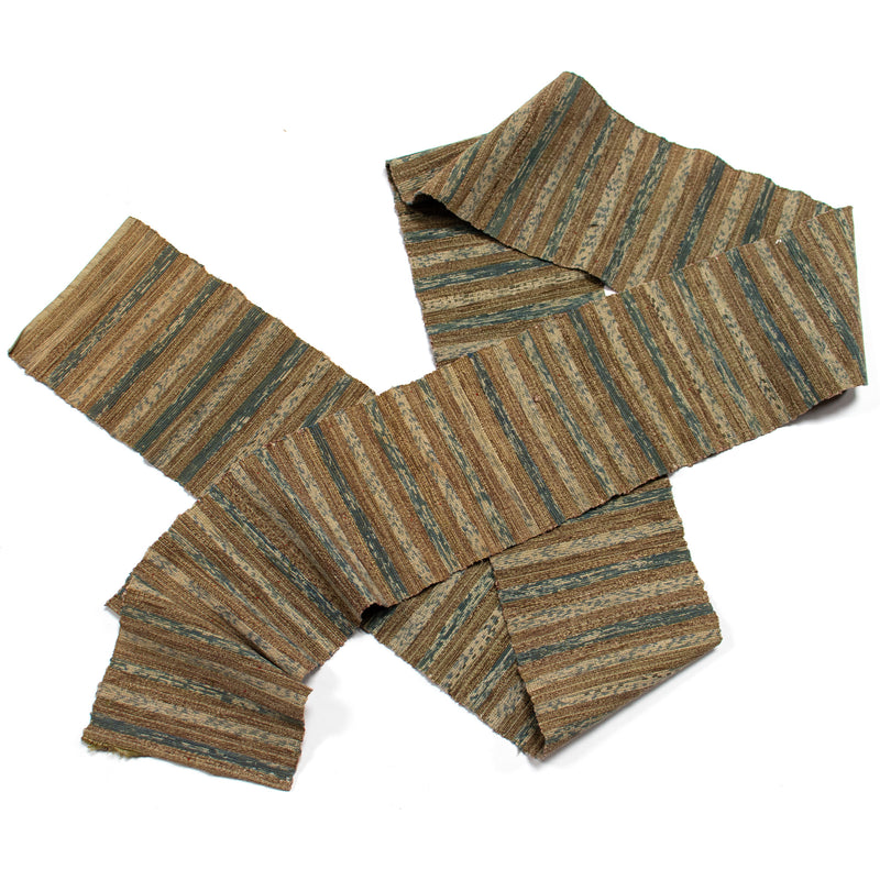 Sakiori Obi | Recycled Silk Upcycled Ragweave Belt