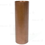 Vintage Hammered Bronze Vase With Flower Image