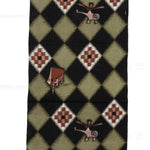 Helicopter and Ship Niko Niko Gasuri Textile Fragment | Japanese Cotton