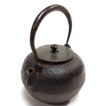 Tetsubin | Japanese Iron Kettle with Coin Motif