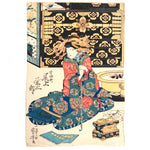 Kabuki Play Print | Antique Japanese Wood Block Print