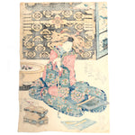 Kabuki Play Print | Antique Japanese Wood Block Print