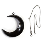 Japanese Antique Bronze Hanging Moon Vase