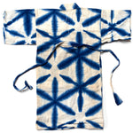 Child's Snowflake Shibori Kimono Coat