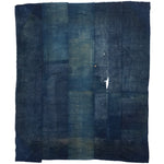 Indigo Boro Sheet | Japanese Patchwork Textile