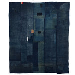 Indigo Boro Sheet | Japanese Patchwork Textile