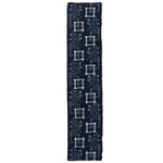 Japanese Indigo Egasuri Ikat Panel
