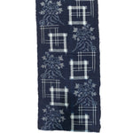 Japanese Indigo Egasuri Ikat Panel