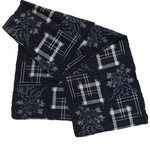 Japanese Indigo Egasuri Ikat Panel