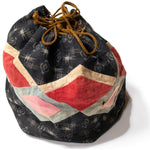 Komebukuro - Japanese Patchwork Indigo Rice Bag