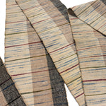 Sakiori Obi | Recycled Silk Upcycled Ragweave Belt