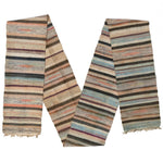 Sakiori Obi | Recycled Silk Upcycled Ragweave Belt