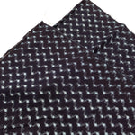 Japanese Patchwork Indigo Kasuri Ikat Panel