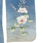 Beautifully Hand Painted Yuzen Dyed ` Furisode Kimono