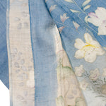 Beautifully Hand Painted Yuzen Dyed ` Furisode Kimono