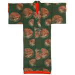 Lobster Uchikake | Japanese Antique Quilted Kimono