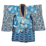 Patchwork Child's Silk Kimono Edo Era Fabric