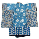 Patchwork Child's Silk Kimono Edo Era Fabric