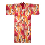 Meisen Silk Kimono with Poppy