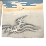 Japanese Boys's Formal Kimono with Nami Usagi - Rabbit and Wave Motif