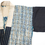 Yosegire Blue Patchwork Kimono