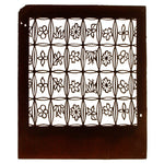 Flower Box Motif Katagami | Japanese Lacquered Paper Stencil