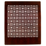 Diamond Flower Motif Katagami | Japanese Lacquered Paper Stencil