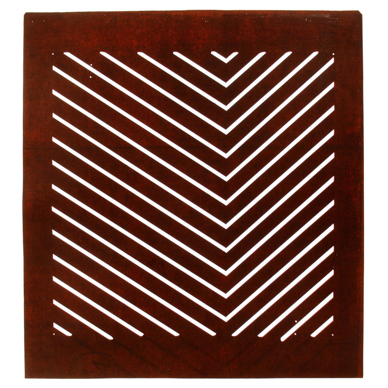 Angled Line Motif Katagami | Japanese Lacquered Paper Stencil