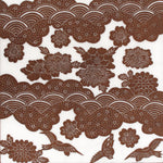 Floral Sky Motif Katagami | Set of 10 Japanese Lacquered Paper Stencils