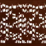 Abstract Motif Katagami | Japanese Lacquered Paper Stencil