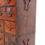Two Section Clothing Chest from Kansai | Japanese Antique Furniture